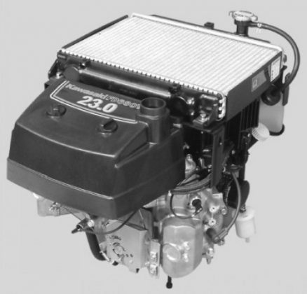 Kawasaki FD680V FD731V 4-Stroke Liquid-Cooled V-Twin Gasoline Engine