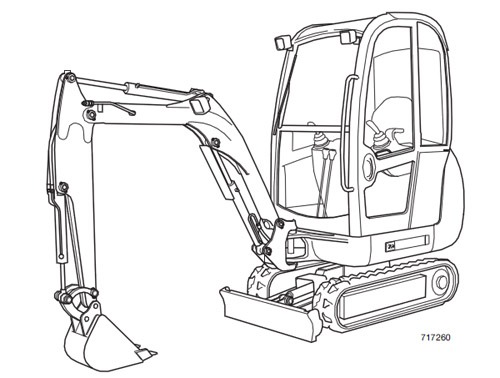 JCB 8040Z 8045Z Mini Excavator Service Repair Manual - Service Manuals Club