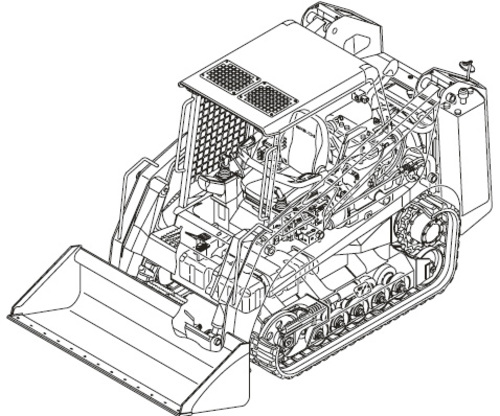 GEHL CTL60 Compact Track Loader Service Repair Manual Download